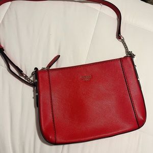 Medium red Guess purse